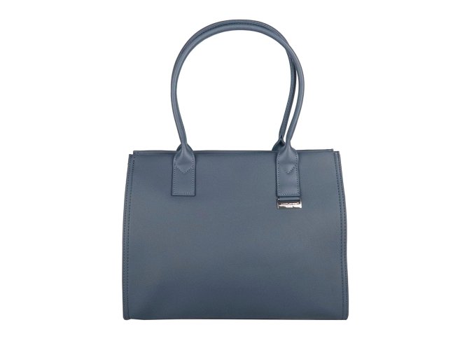 Velká kabelka na rameno David Jones CM7714 modrá na formát A4