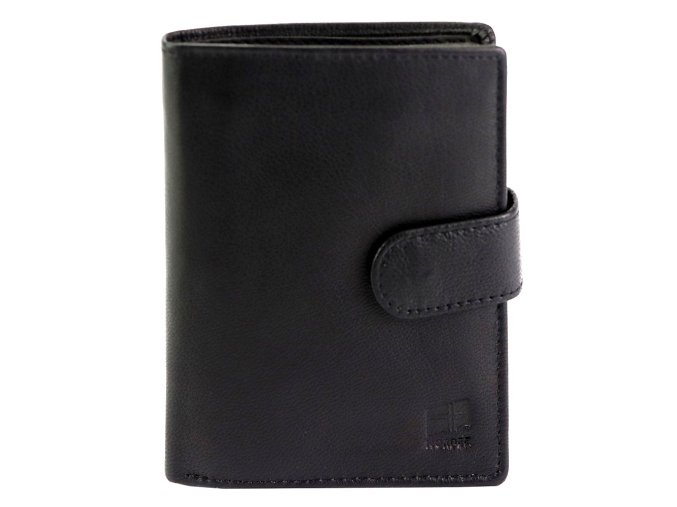 Kožená peněženka Nordee na výšku N4L černá