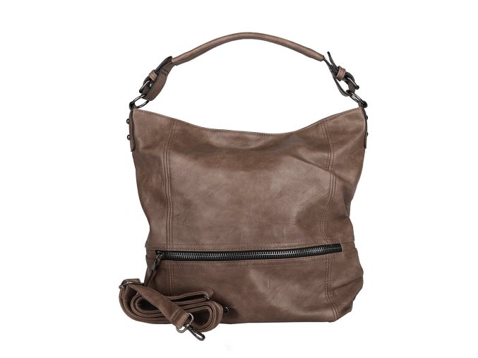 Velká kabelka crossbody ROMINA & CO D177 hnědá