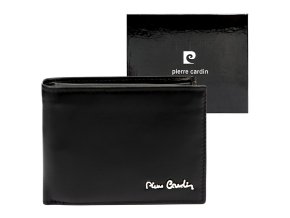 Kvalitní kožená peněženka Pierre Cardin Tilak09 8806 černá