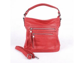 Středně velká kabelka na rameno i crossbody ROMINA & CO D177/20 červená