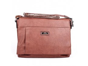 Velká pánská crossbody taška Charro na formát A4 hnědá