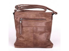 Malá crossbody kabelka ROMINA & CO D003/23 hnědá