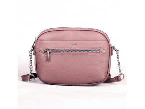 Malá crossbody kabelka David Jones CM6767A starorůžová