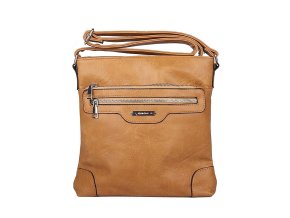 Malá/střední crossbody kabelka ROMINA & CO BD80/24 hnědo-žlutá