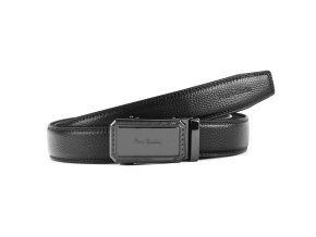 Pánský kožený opasek Pierre Cardin 557 HY08 délka 125/105 cm černý