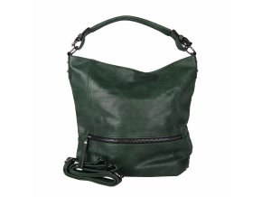 Velká kabelka crossbody ROMINA & CO D177 tmavězelená