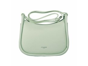 Středně velká crossbody kabelka David Jones 7164 světlezelená