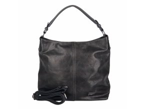 Velká kabelka na rameno i crossbody ROMINA D572/25 NEW tmavěšedá