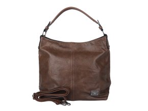 Velká kabelka na rameno i crossbody ROMINA D572/25 NEW hnědá (zemní)