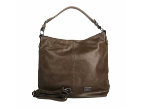 Velká kabelka na rameno i crossbody ROMINA D572/25 NEW khaki