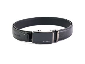 Pánský kožený opasek Pierre Cardin 656 HY09 délka 135/115 cm černý