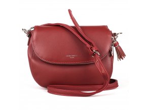 Crossbody kabelka David Jones 5824-1 tmavěčervená (vínová)