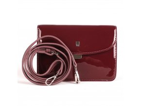 Pětioddílová crossbody kabelka David Jones CM4024 tmavěčervená