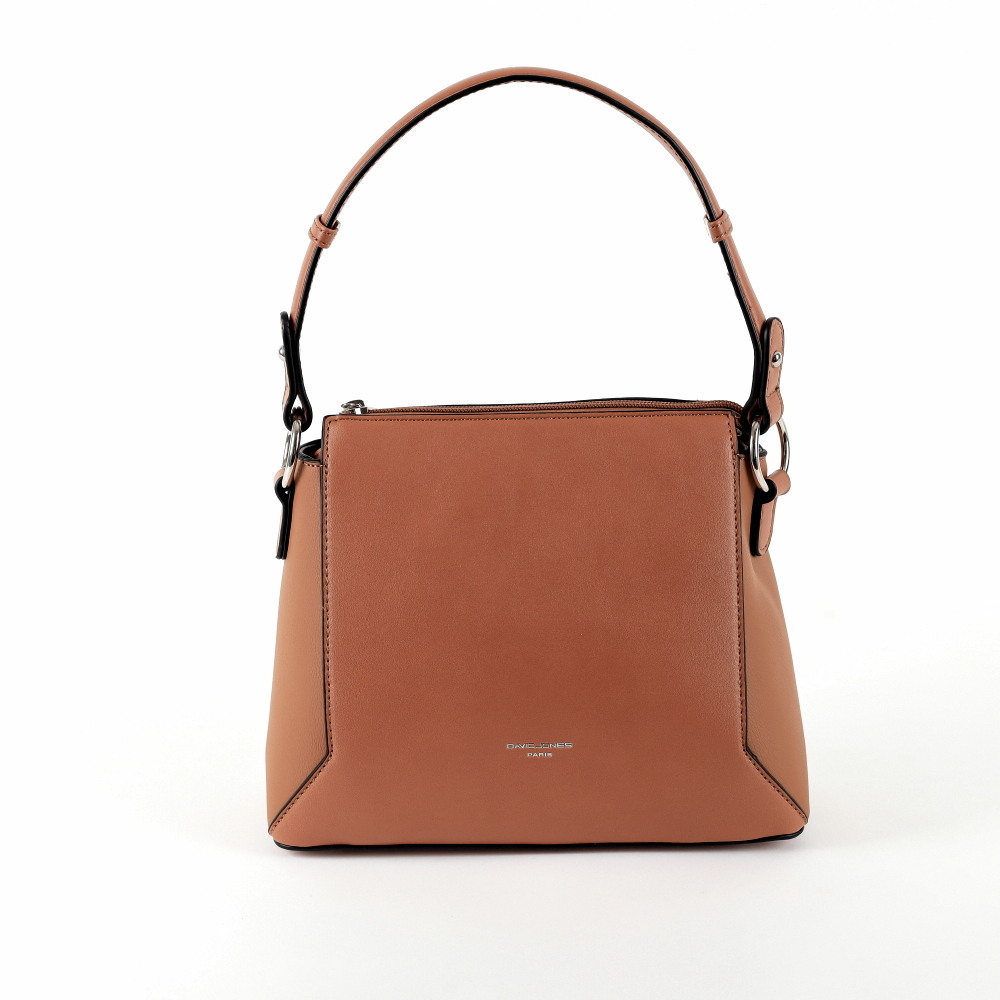 David Jones Paris Malá kabelka na ruku/do ruky/crossbody David Jones 6255-1 hnědá