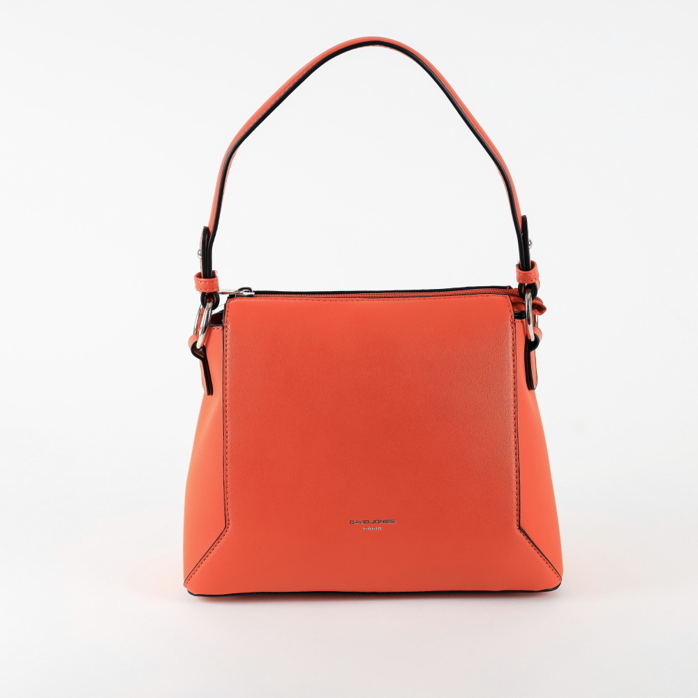 David Jones Paris Malá kabelka na ruku/do ruky/crossbody David Jones 6255-1 korálová