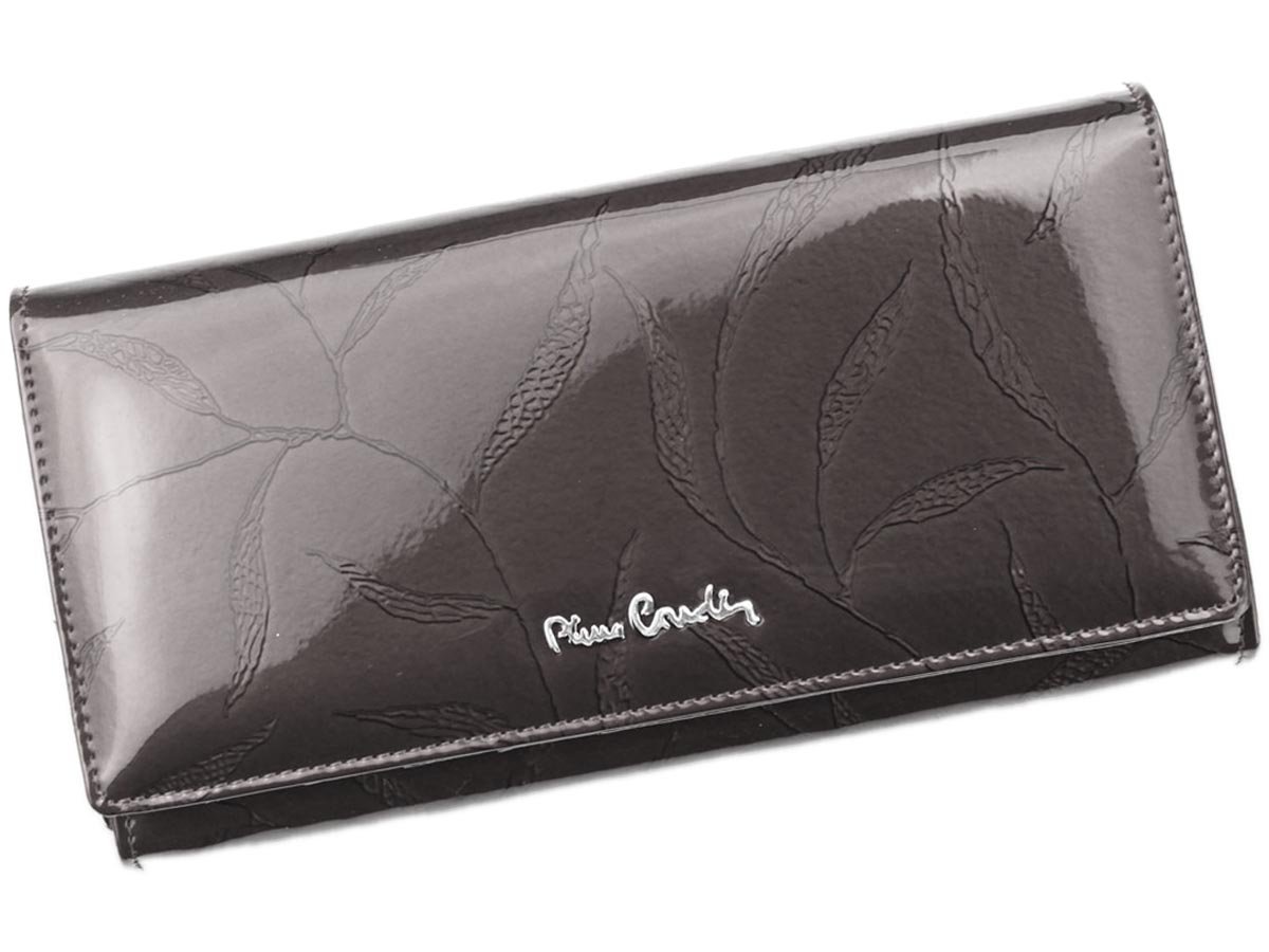 Kožená peněženka Pierre Cardin LEAF 100 šedá