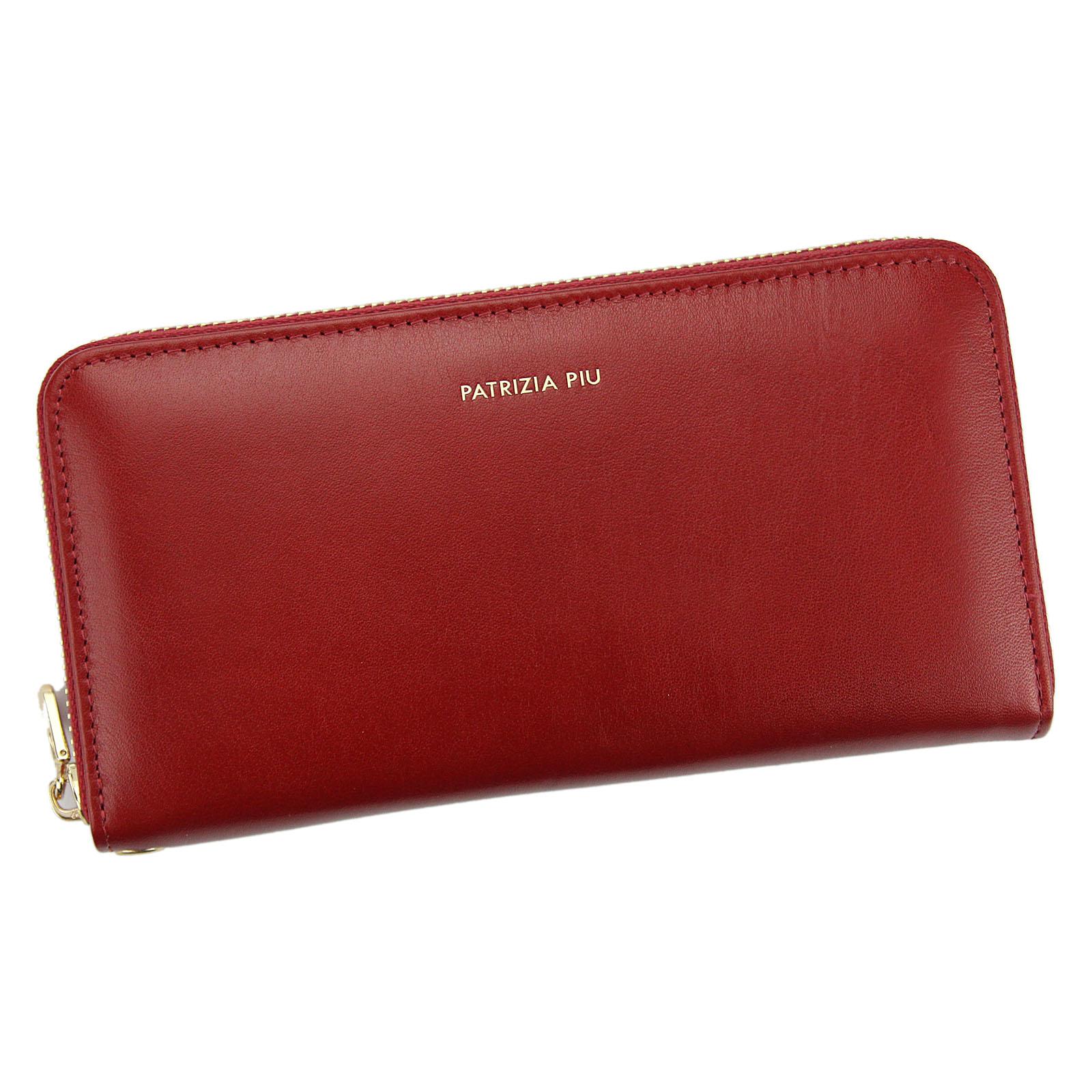 Dámská celozipová kožená peněženka Patrizia Piu IT-119 + RFID červená