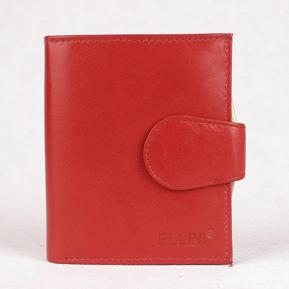 Dámská kožená peněženka ELLINI ADE-21-110 červená | KabelkyproVas.cz