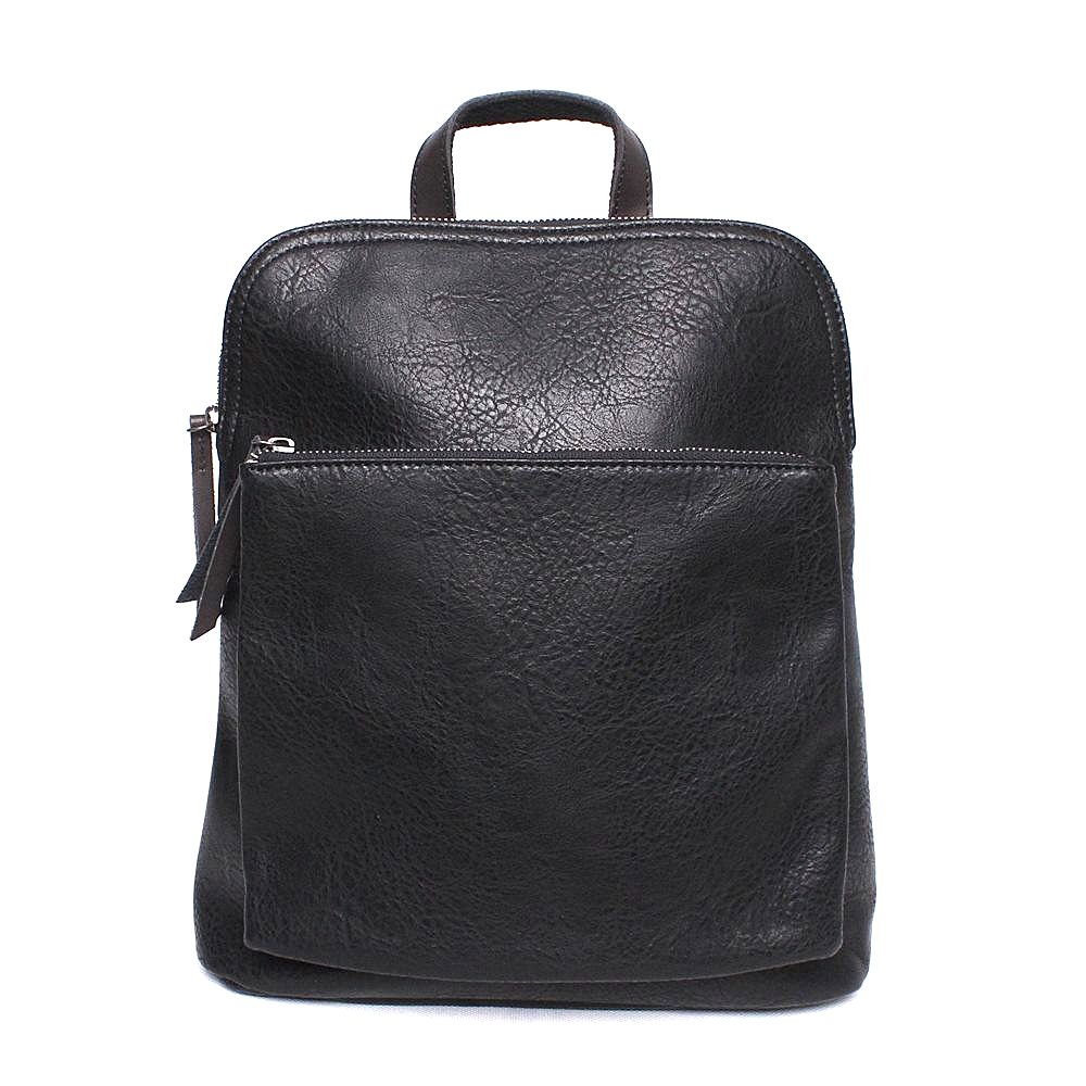 Dámský batoh/crossbody kabelka FLORA&CO H6780, obsah 8 l černý