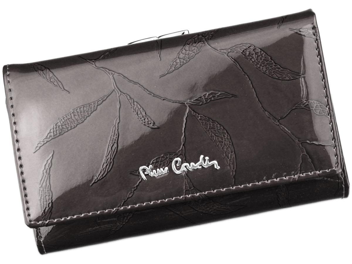 Dámská kožená peněženka Pierre Cardin LEAF 108 šedá | KabelkyproVas.czůe