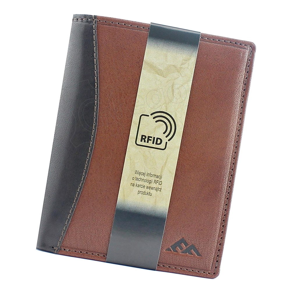 Pánská kožená peněženka El Forrest 544 + RFID hnědá | KabelkyproVas.cz