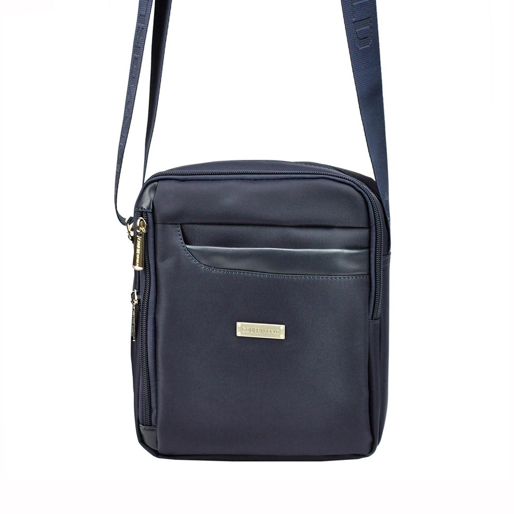 Pánská dvouoddílová crossbody taška Coveri World CW1171 modrá | KabelkyproVas.cz