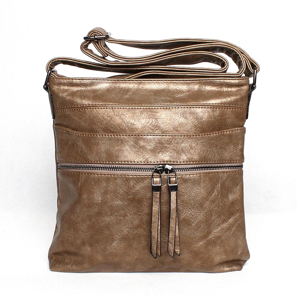 Dámská malá crossbody kabelka ROMINA & CO D219/21 tmavězlatá | KabelkyproVas.cz