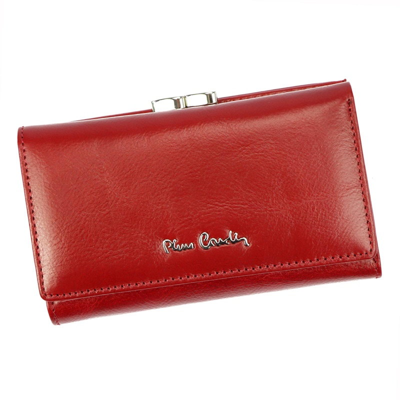 Dámská kožená peněženka Pierre Cardin 06 ITALY 108 červená | KabelkyproVas.cz