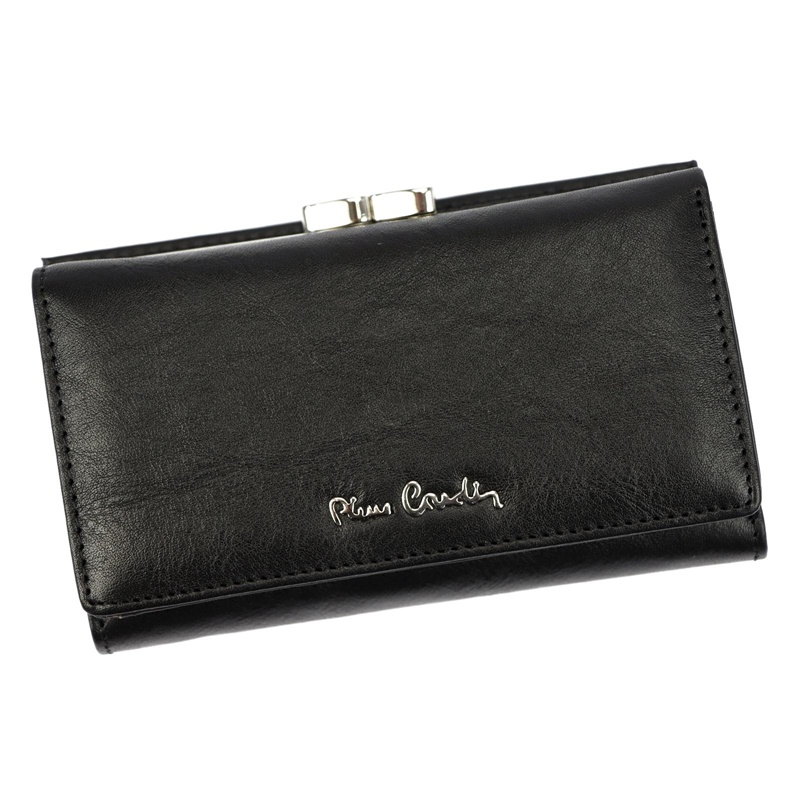 Dámská kožená peněženka Pierre Cardin 06 ITALY 108 černá