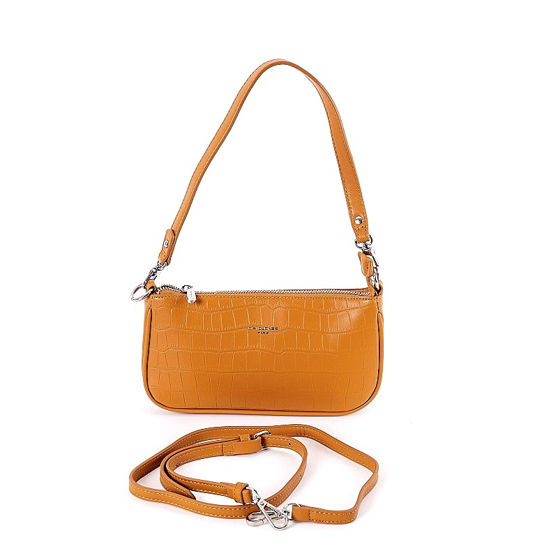 Dámská malá kabelka na rameno či crossbody David Jones CM6256A karamelová | KabelkyproVas.cz