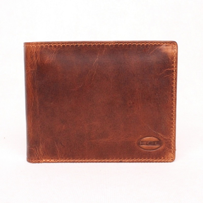 Pánská "Hunter" kožená peněženka HGL no. 4504 + RFID hnědá