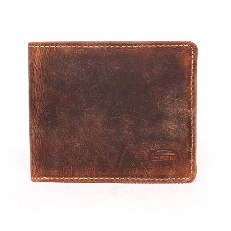 Pánská "Hunter" kožená peněženka HGL no. 4026 + RFID hnědá
