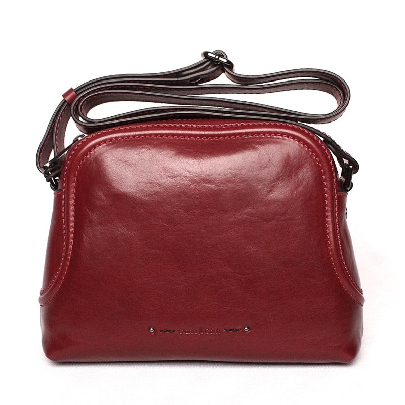 Dámská luxusní crossbody kabelka Gianni Conti 257 tmavěčervená | KabelkyproVas.cz