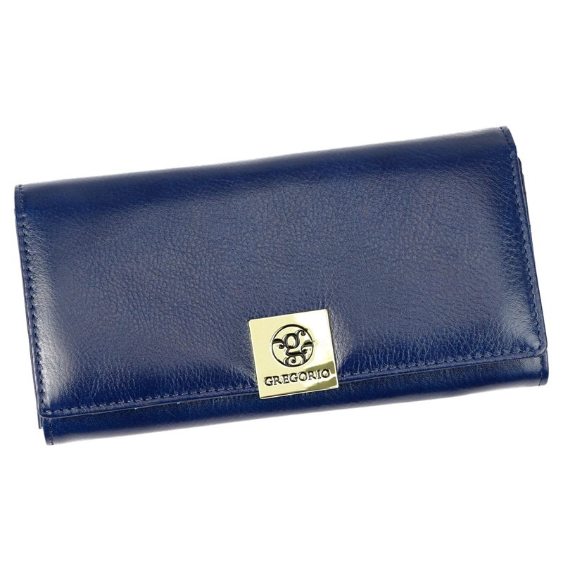 Dámská kožená peněženka Gregorio GS-106 modrá