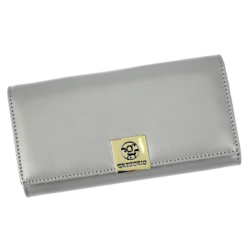 Dámská kožená peněženka Gregorio GS-106 šedá