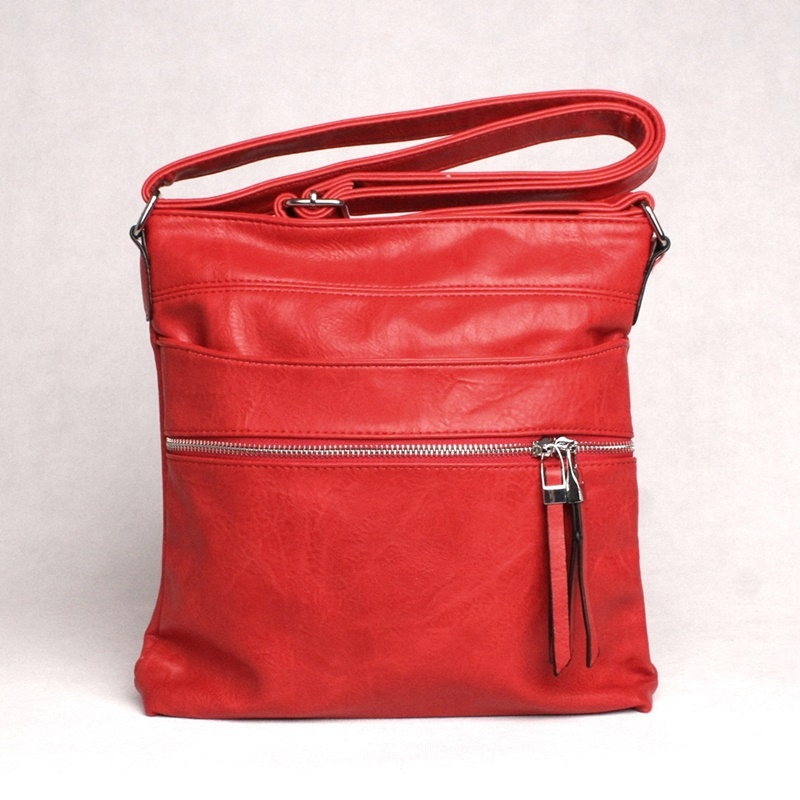 ROMINA&CO Malá crossbody kabelka ROMINA & CO D219/22 červená