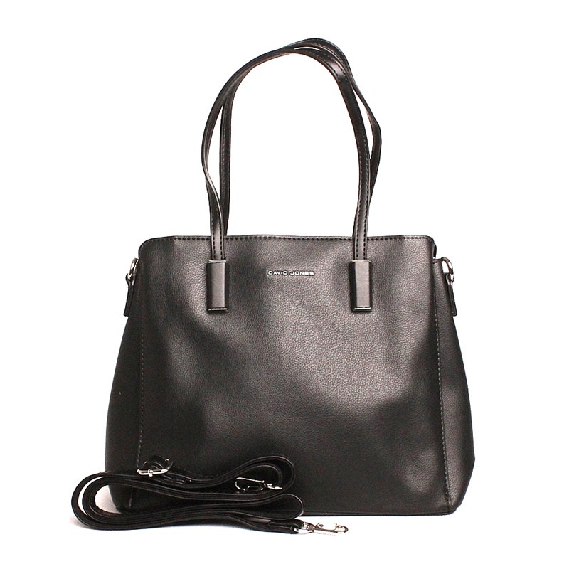 David Jones Paris Středně velká kabelka do ruky David Jones CM6435A černá