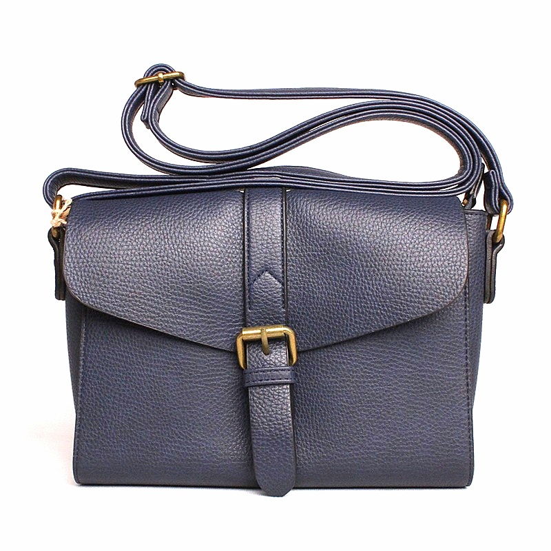 Malá crossbody kabelka FLORA&CO F2524 tmavěmodrá