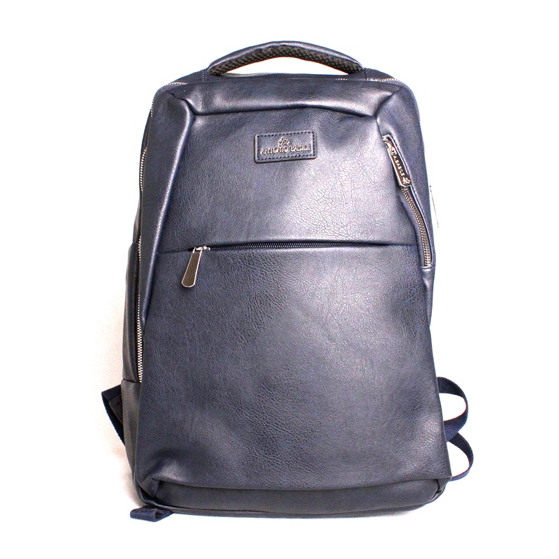 Antonio Basile (Itálie) Unisex tmavěmodrý batoh Antonio Basile no. 21 na notebook, formát A4