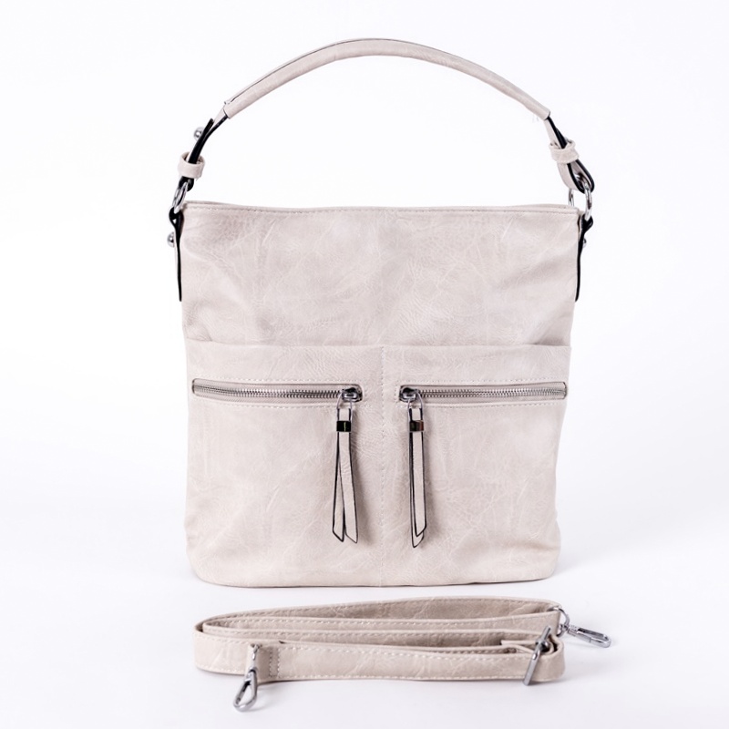 ROMINA&CO Středně velká kabelka na rameno i crossbody ROMINA & CO D191/22 béžová