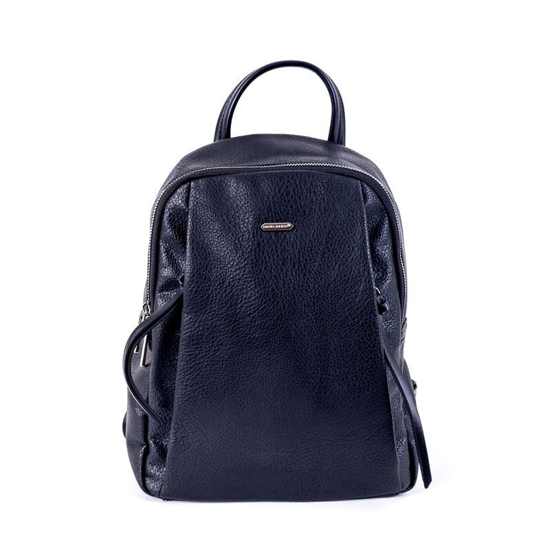 David Jones Paris Černý batoh střední velikosti David Jones 6727-3A, obsah cca. 6 l