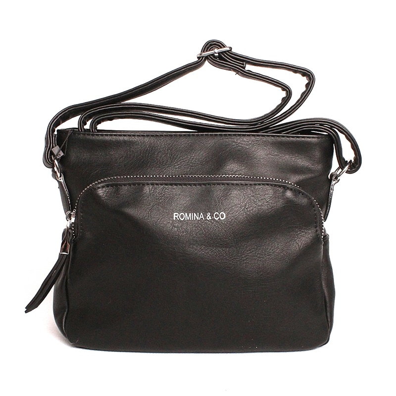 ROMINA&CO Malá crossbody kabelka ROMINA & CO DF06 černá
