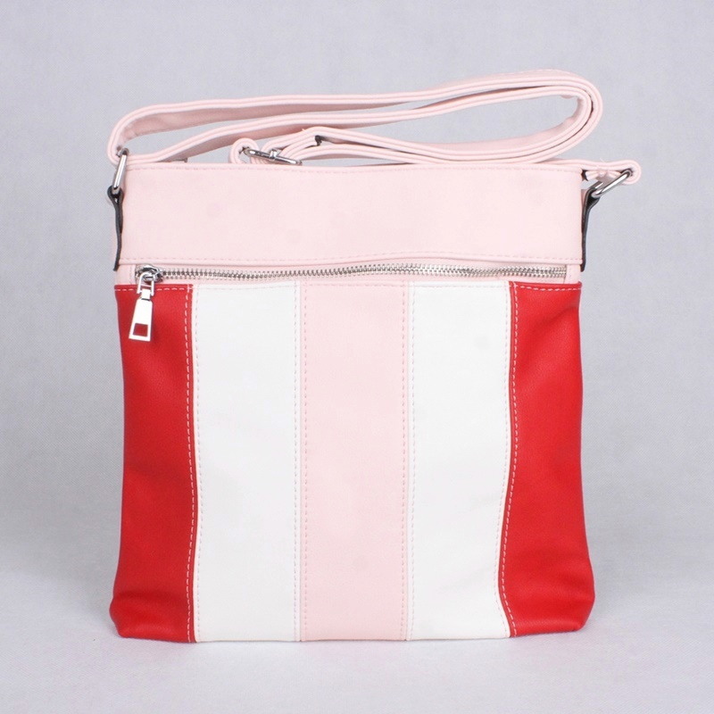 ROMINA&CO Střední crossbody kabelka ROMINA & CO 313 růžová