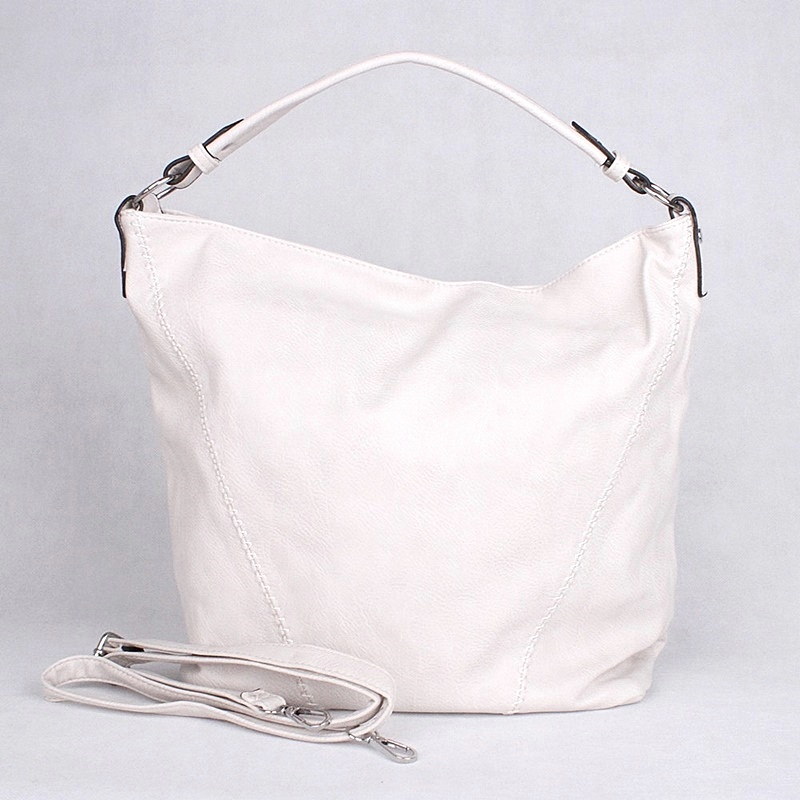 ROMINA&CO Opravdu velká kabelka na rameno i crossbody ROMINA 004 béžová