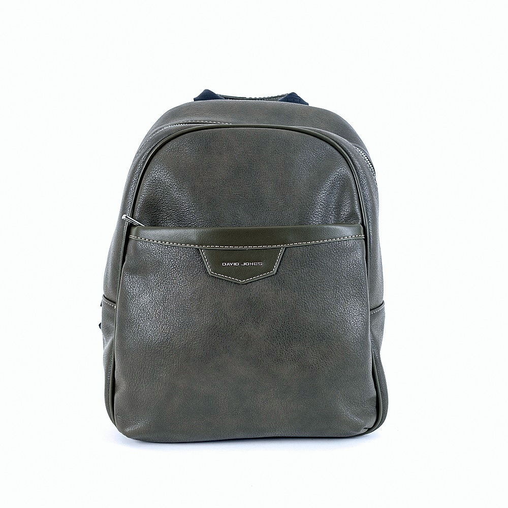 David Jones Paris Městský středně velký batoh David Jones CM6553 s obsahem cca. 8 l  olivově zelený