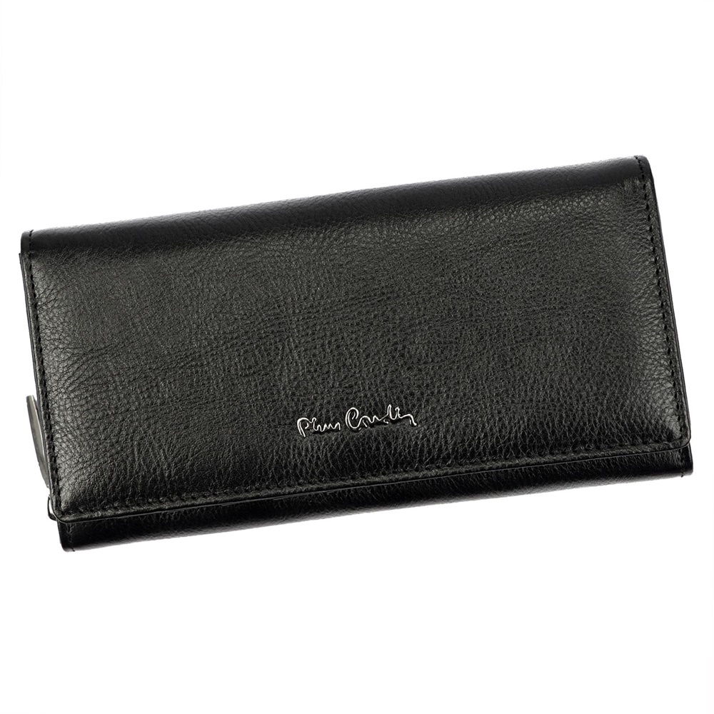 Kožená peněženka Pierre Cardin 06 ITALY 106 černá