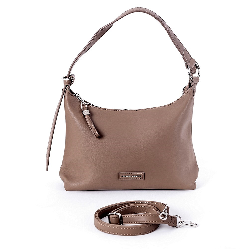 David Jones Paris Malá kabelka na rameno i do ruky David Jones CM6564 hnědá