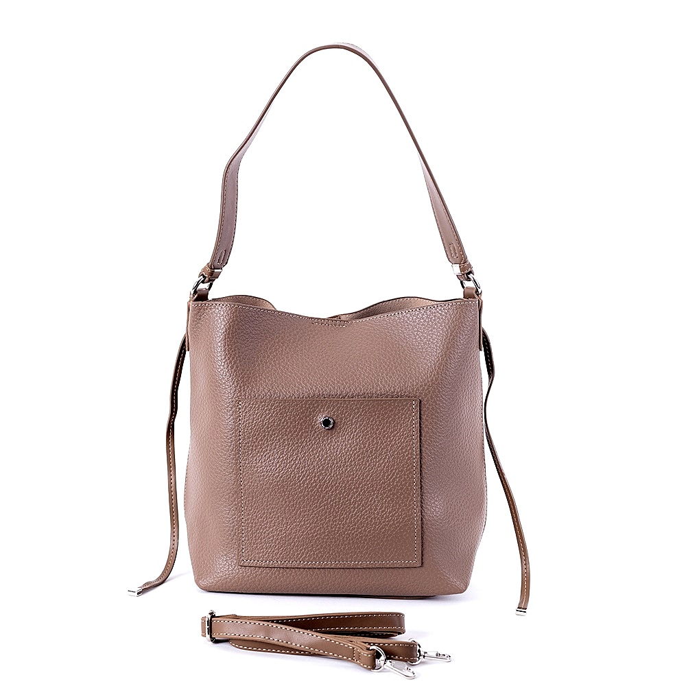 David Jones Paris Kabelka na rameno + malá etue David Jones 6844-1 velbloudí hnědá
