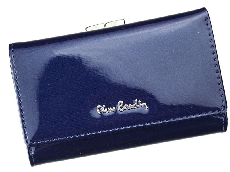 Kožená peněženka Pierre Cardin LINE 108 modrá